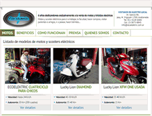 Tablet Screenshot of ecoelektric.com.ar